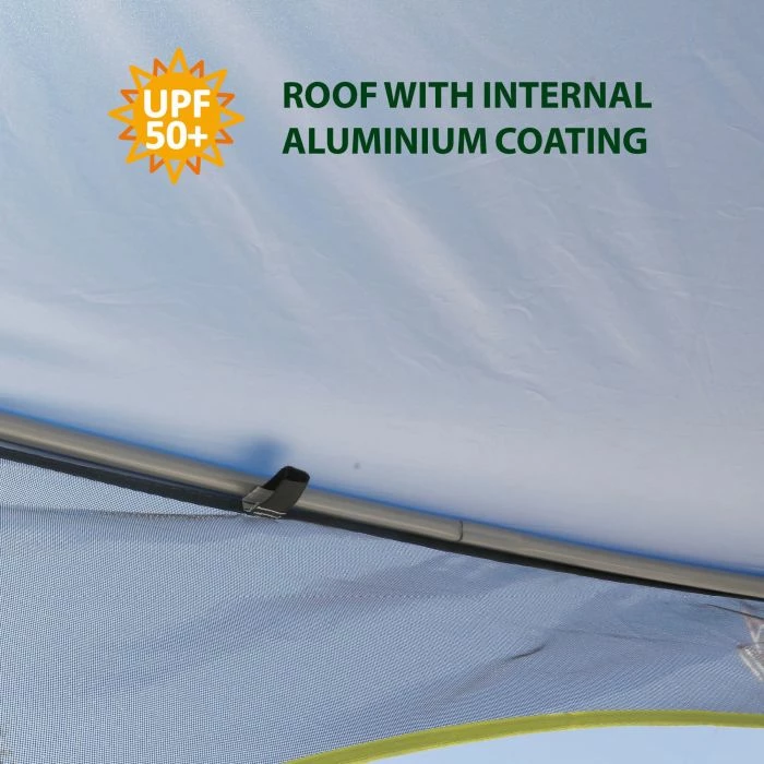 Pavijon kampingu BRUNNER DIADEM Modern 0102005N.C06 320x320cm, kaltër/gri