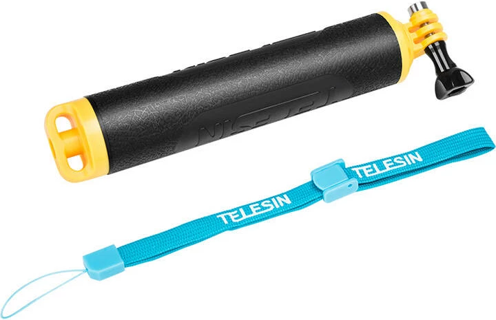 Dorezë lundruese për kamera aksioni Telesin GP-MNP-300-YL, e verdhë