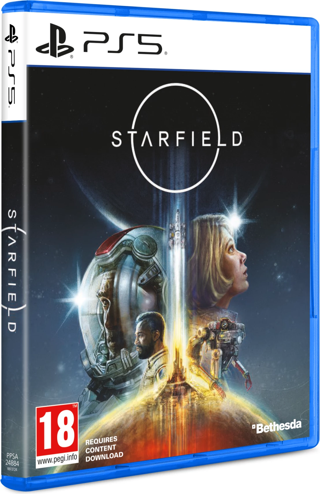 Video lojë Bethesda Starfield për PS5, PEGI 18