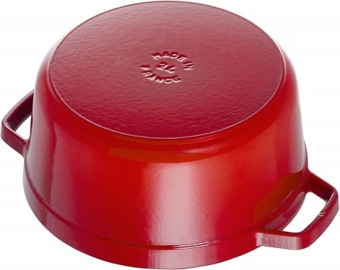 Tenxhere Staub La Cocotte 20cm, gize, e kuqe