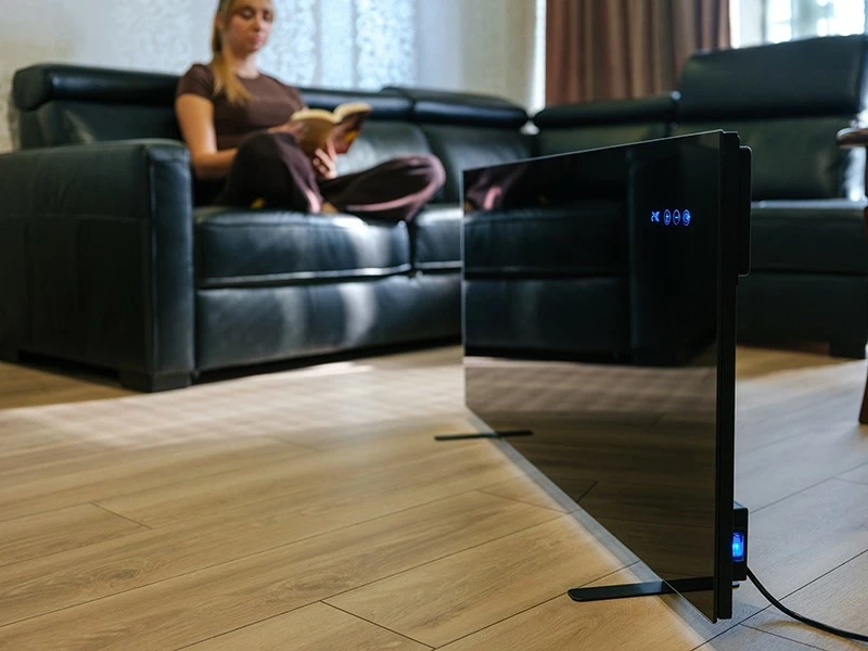 Ngrohës konvektor Lafe IR ThermoSmart 700W, smart, i zi