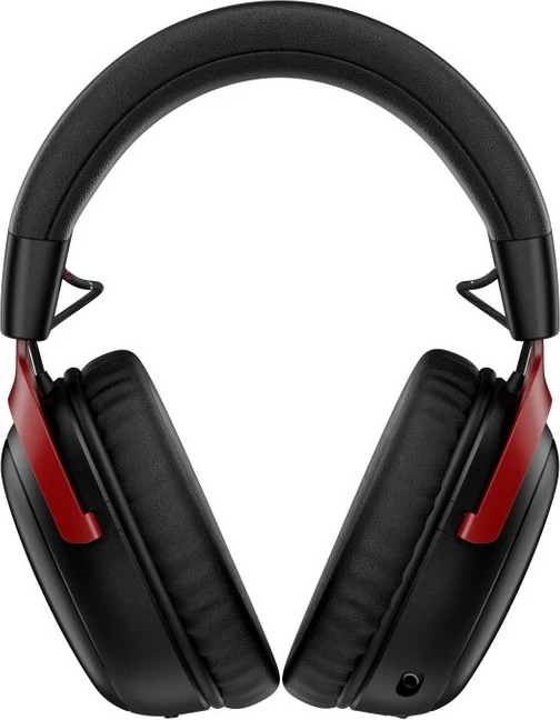 Kufje gaming wireless HyperX Cloud III S A59Z0AA, Bluetooth 5.3 + 2.4 GHz, DTS Headphone:X, bateri deri 120h, e zezë-kuqe