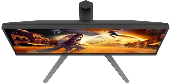 Monitor gaming, AOC 24G4HA 24" Full HD 200 Hz Fast IPS 1 ms HDR10 me altoparlantë, e zezë-kuqe