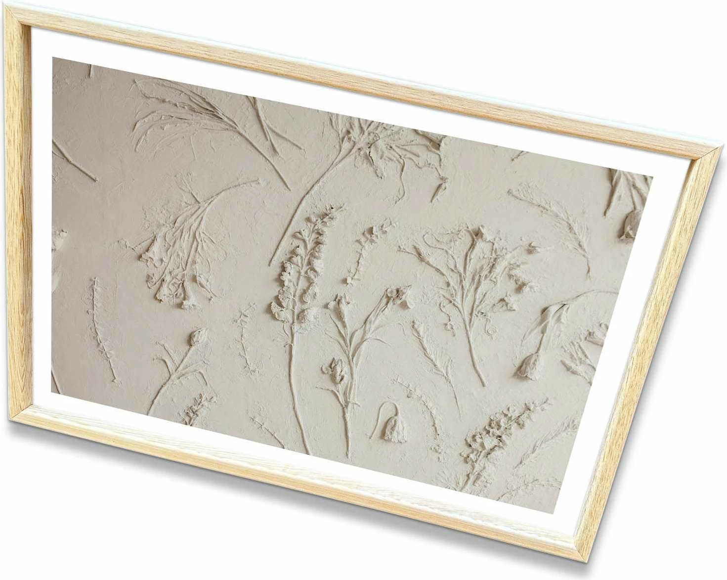 Pikturë dekorative me kornizë MDF, Wallity, Ahswabisabi-040, 62x92cm
