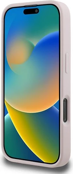 Mbështjellës Karl Lagerfeld Quilted Signature për iPhone 16 Pro Max, Rozë