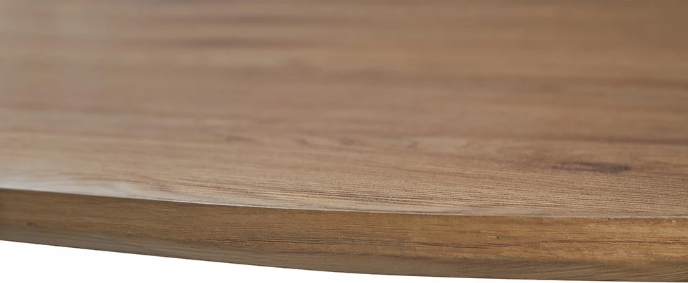 Tavolinë Metron, ngjyrë sonoma, këmbë të zeza, 180x90x76cm