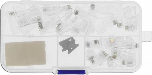 Set veglash rrjeti DeLOCK RJ45/RJ11 me tester kablli, diametër kablli deri 5.5 mm, multicolor