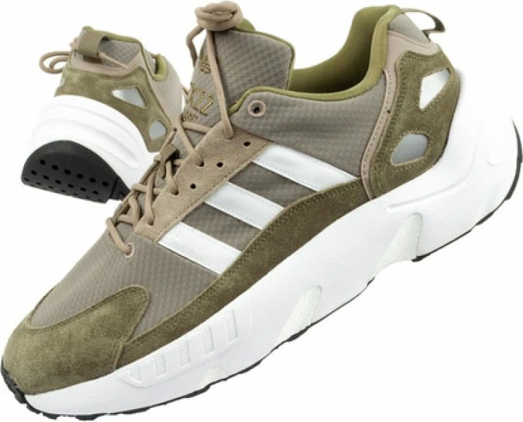 Atlete për meshkuj adidas ZX 22 Boost, të gjelbërta