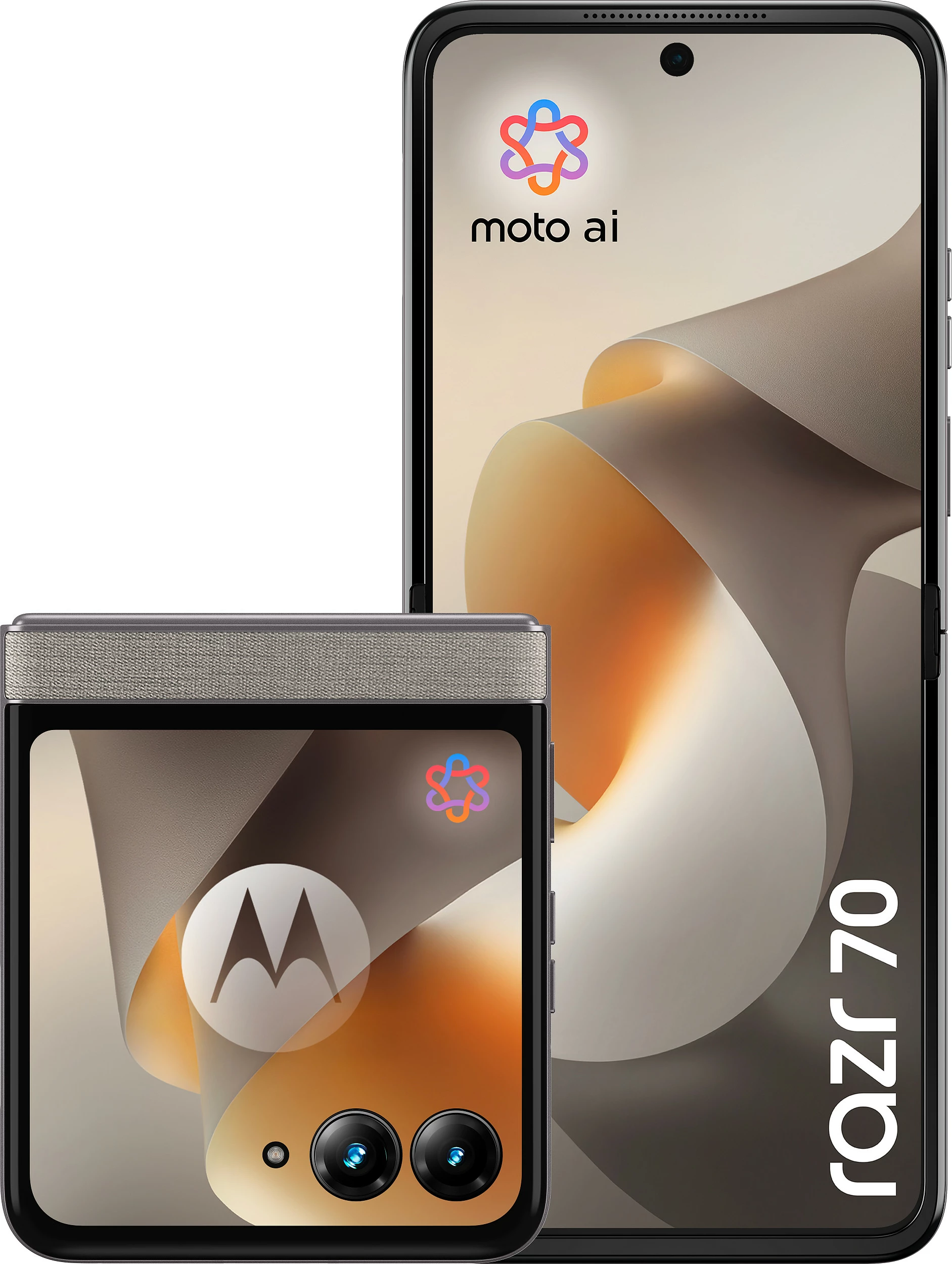 Celular Motorola Razr 70 5G, 8GB RAM, 256GB, Hematite