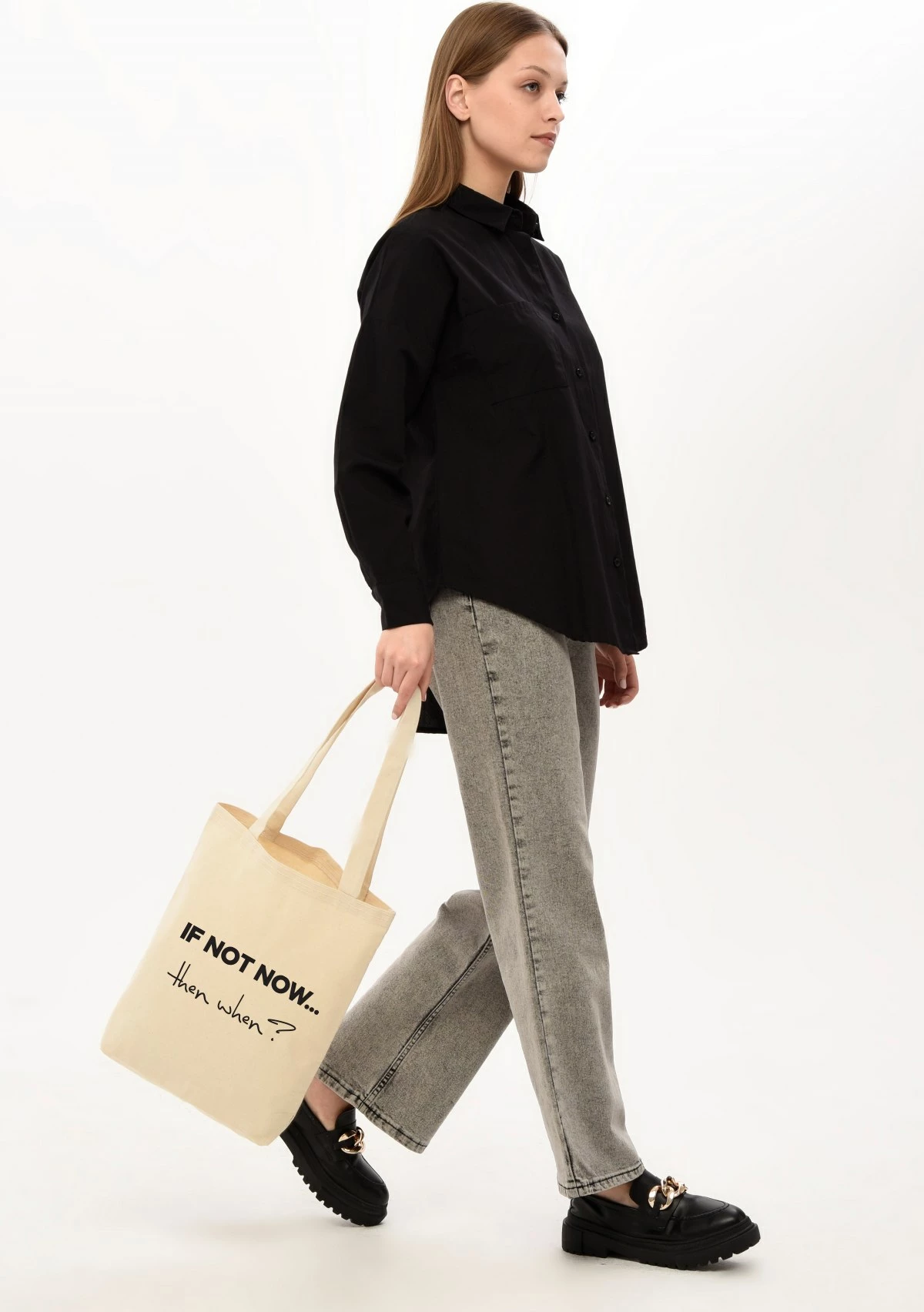 Çantë tote Zoozie Bags, 0541, krem