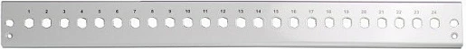 Panel ballor EFB Elektronik 24x ST/FC (D-hole), 1U, metal, gri