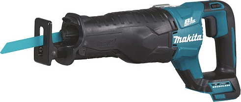 Sharrë shpatë me bateri Makita DJR187ZK, 18V Li-Ion, Brushless, LED, 5Ah, blu/zezë