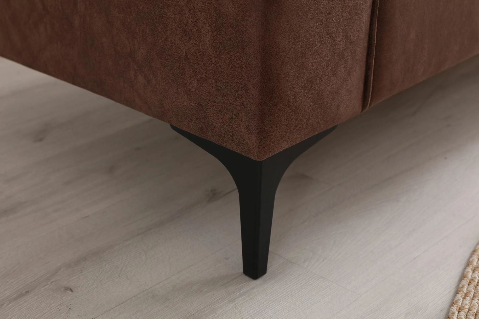 Divan dy-vendësh, ngjyrë konyak, Atelier del Sofa, New Petra 2