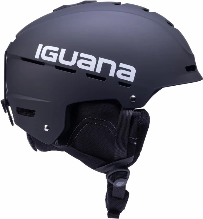 Helmetë ski Iguana unisex, e zezë [Madhësia: M]