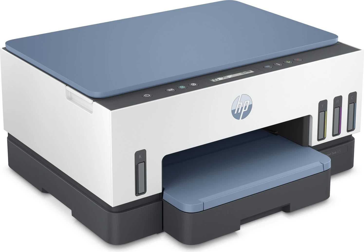 Printer HP Smart Tank 725, USB WiFi, bardhë-kaltër