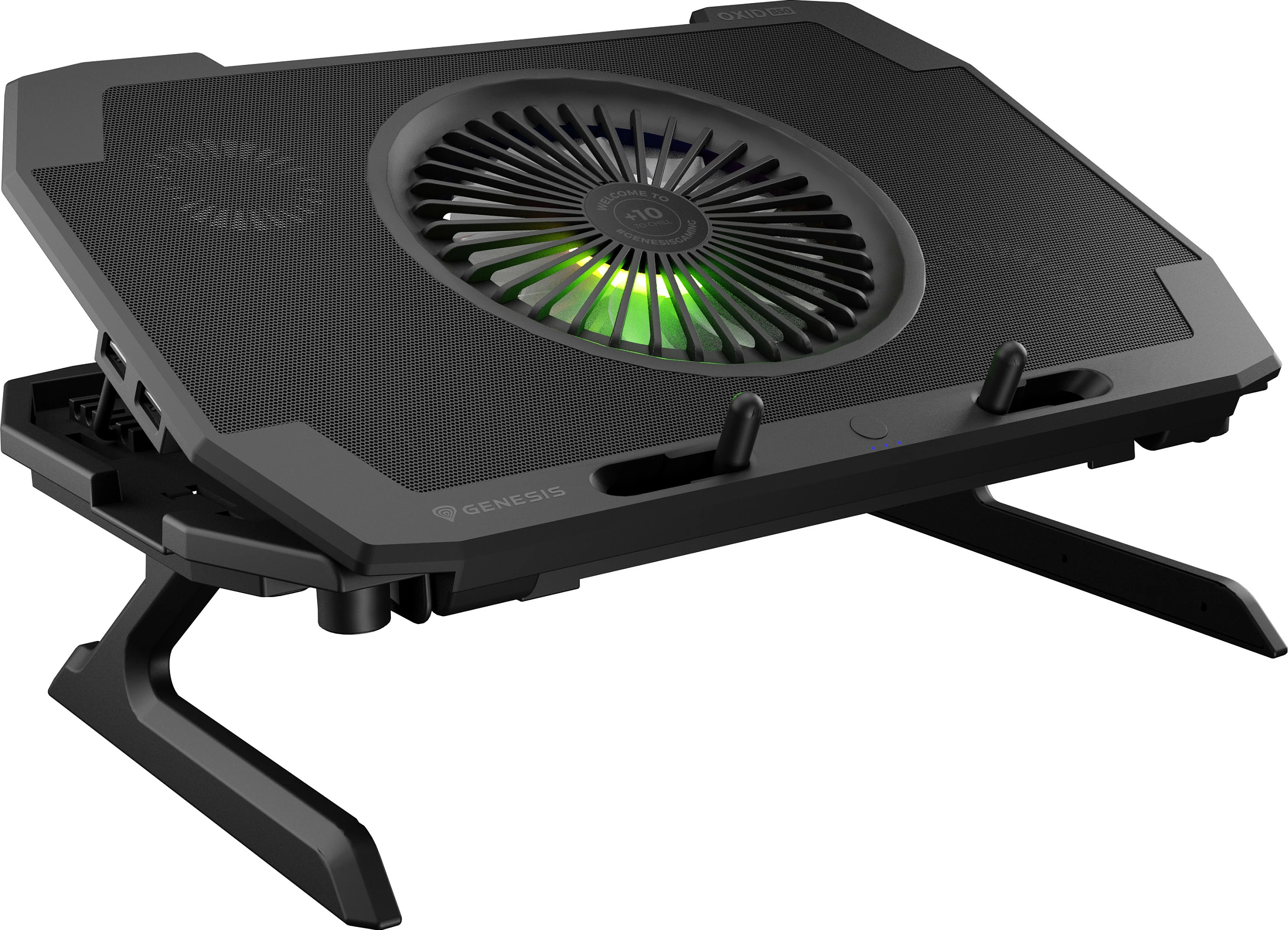 Ftohës laptopi Genesis OXID 850, 15.6-17.3 inç, LED, i zi