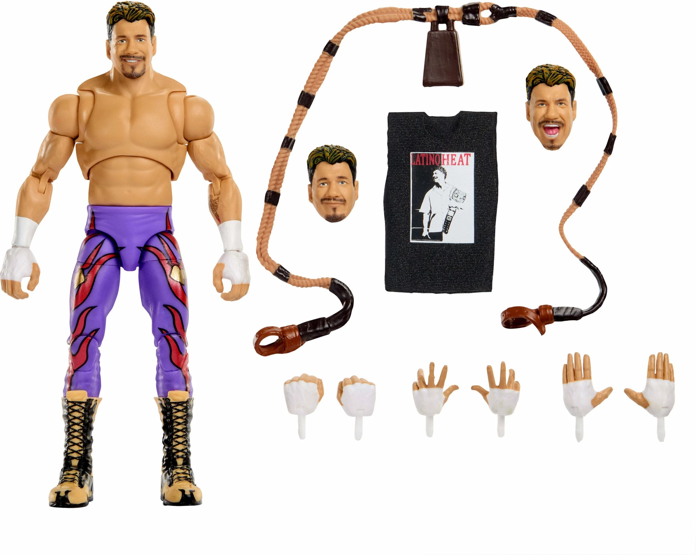 Figurinë aksioni Mattel WWE Ultimate Edition Eddie Guerrero JHV87 15 cm, shumëngjyrëshe, 1 copë
