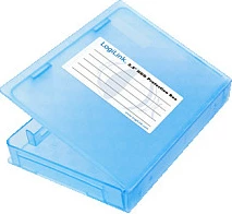 Kuti mbrojtëse për HDD 2.5" LogiLink, për 1 disk, blu