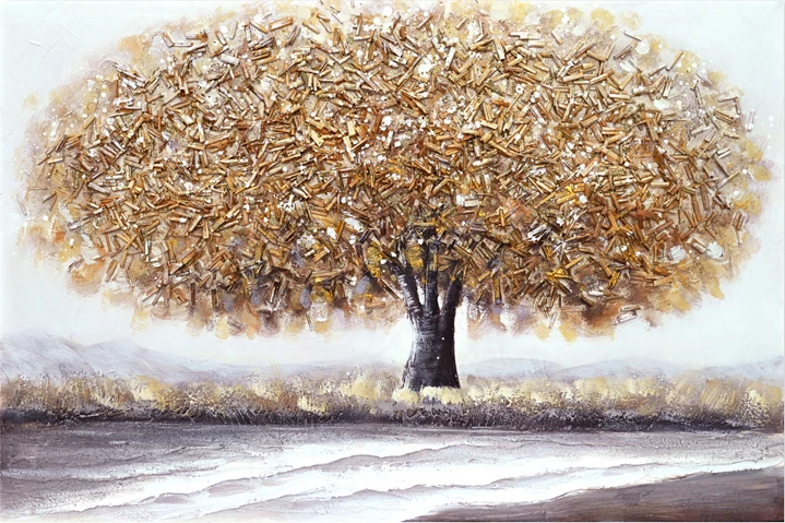 Pikturë kanavace Forestree, shumëngjyrëshe, 90x3x60cm