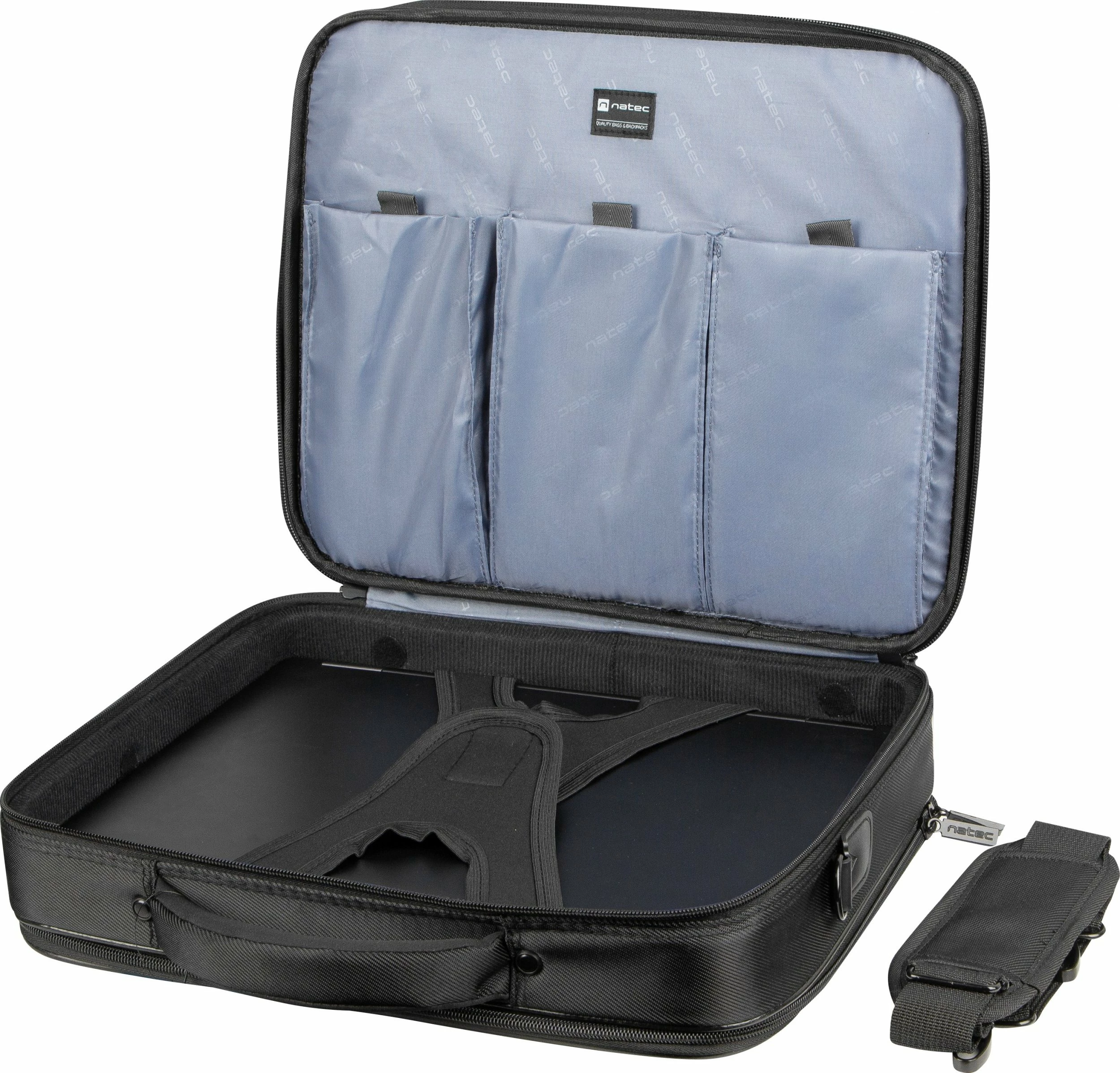 Çantë laptopi Natec Boxer NTO-0393 17.3\" e zezë