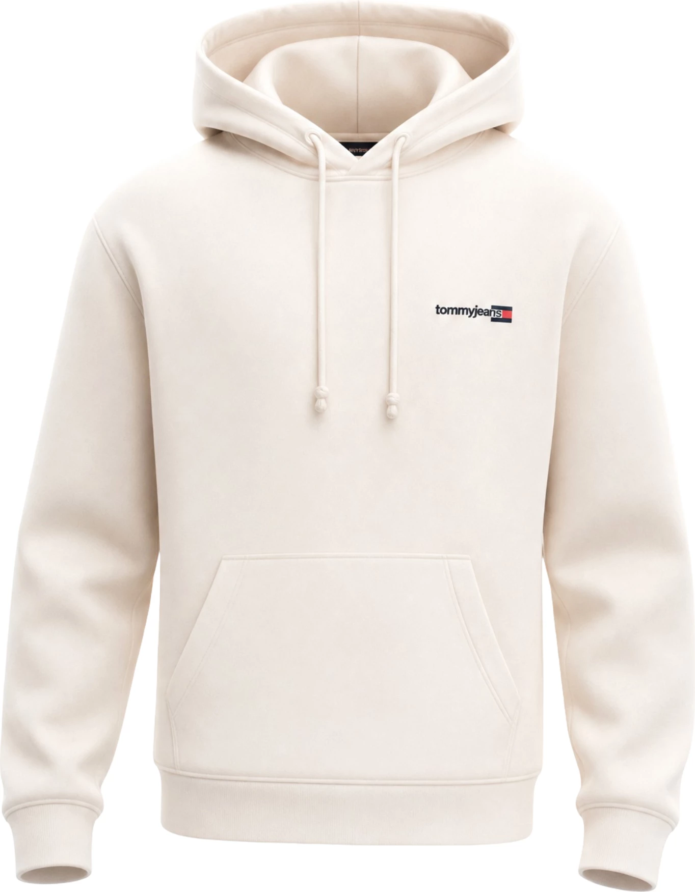Duks me kapuç Tommy Hilfiger Jeans DM0DM23393 për meshkuj, i bardhë [Madhësia: S]