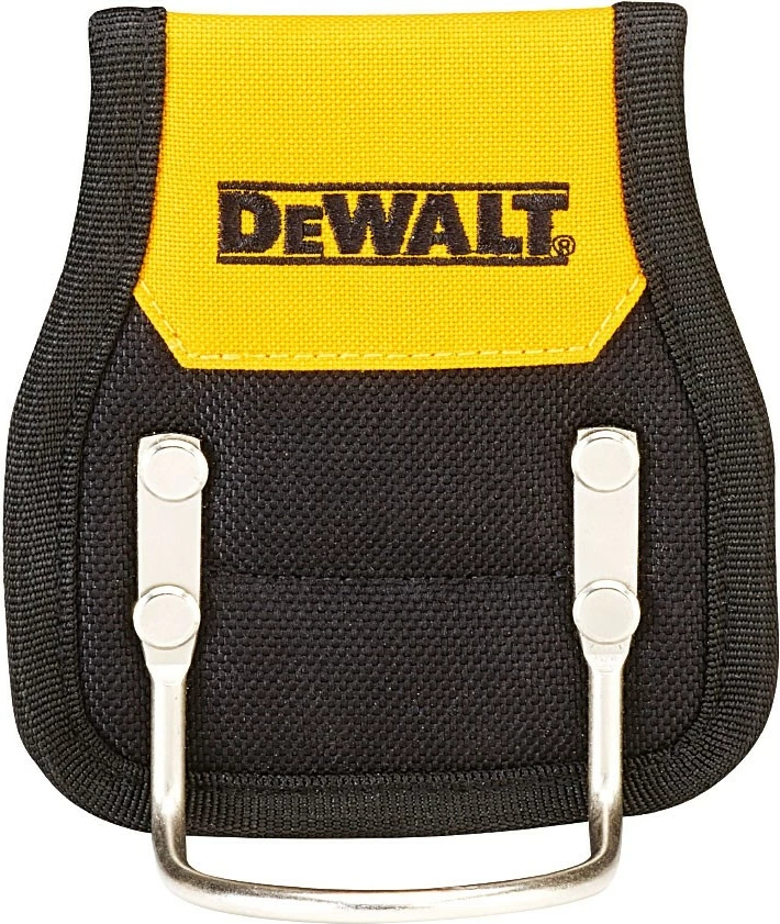 Mbajtëse çekani Dewalt DWST1-75662, unazë çeliku, 1200D poliestër, verdhë/zezë