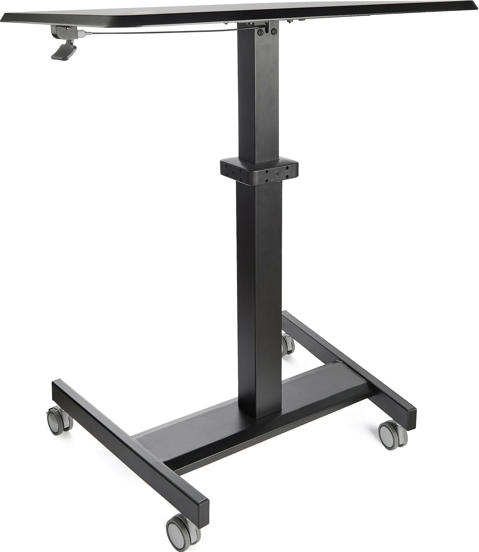 Tavolinë pune mobile StarTech STSCART2, sit-stand, rregullim lartësie 750-1200 mm, 30 kg, e zezë