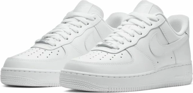 Atlete për femra Nike Air Force 1 '07, të bardha