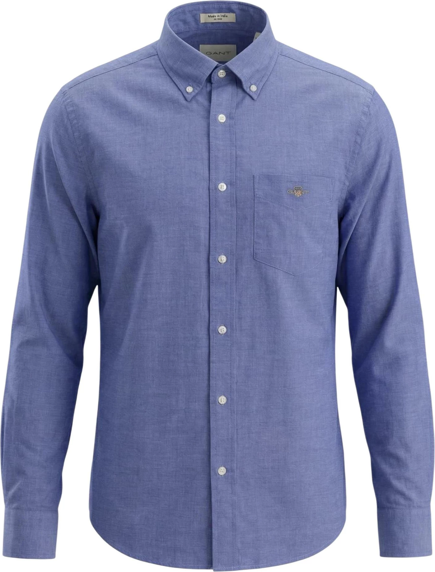 Këmishë për meshkuj Gant Reg Classic Poplin 2601.3000100, blu denim [Madhësia: XL]