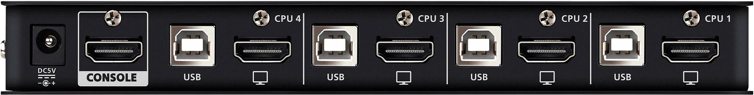 KVM Switch ATEN CS784H, 4-Port HDMI 4K, USB Hub, i zi
