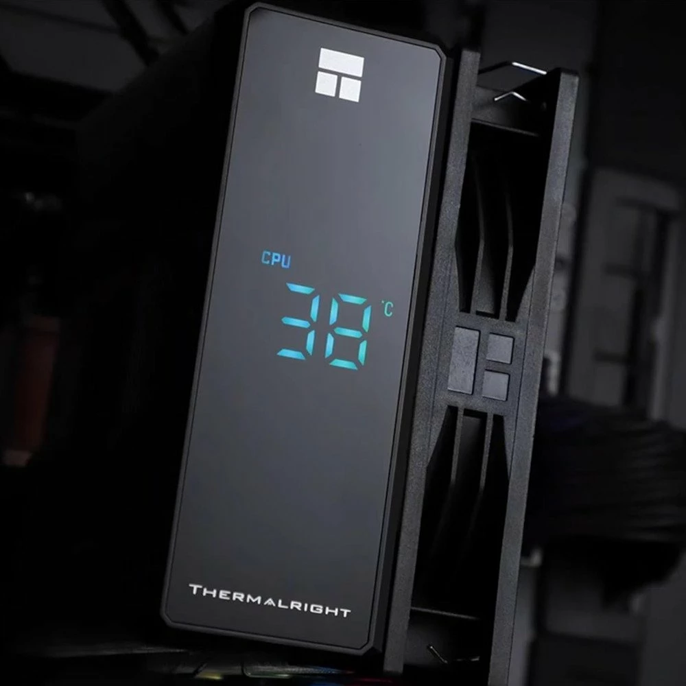 Ftohës ajri CPU Thermalright Assassin X 120 R Digital 120mm, 225W TDP, ekran digjital, PWM, i zi