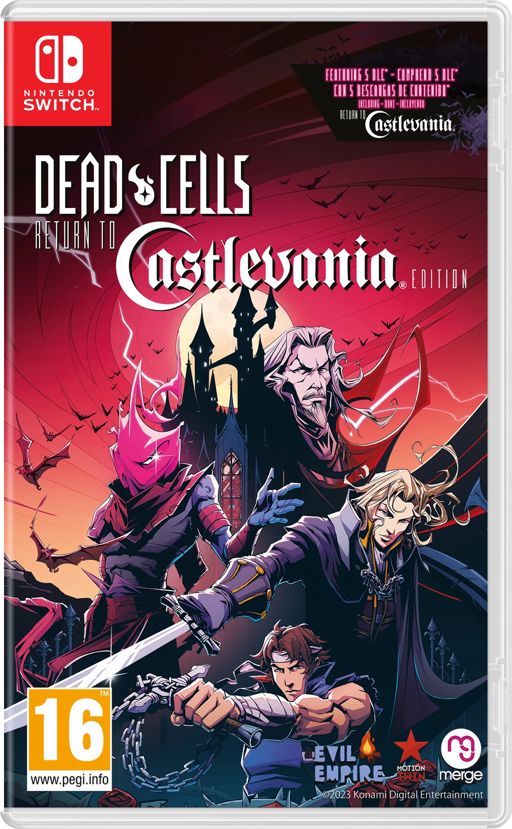 Lojë Nintendo Switch Merge Games Dead Cells: Return to Castlevania Edition, bazë + 4 DLC + Return to Castlevania DLC