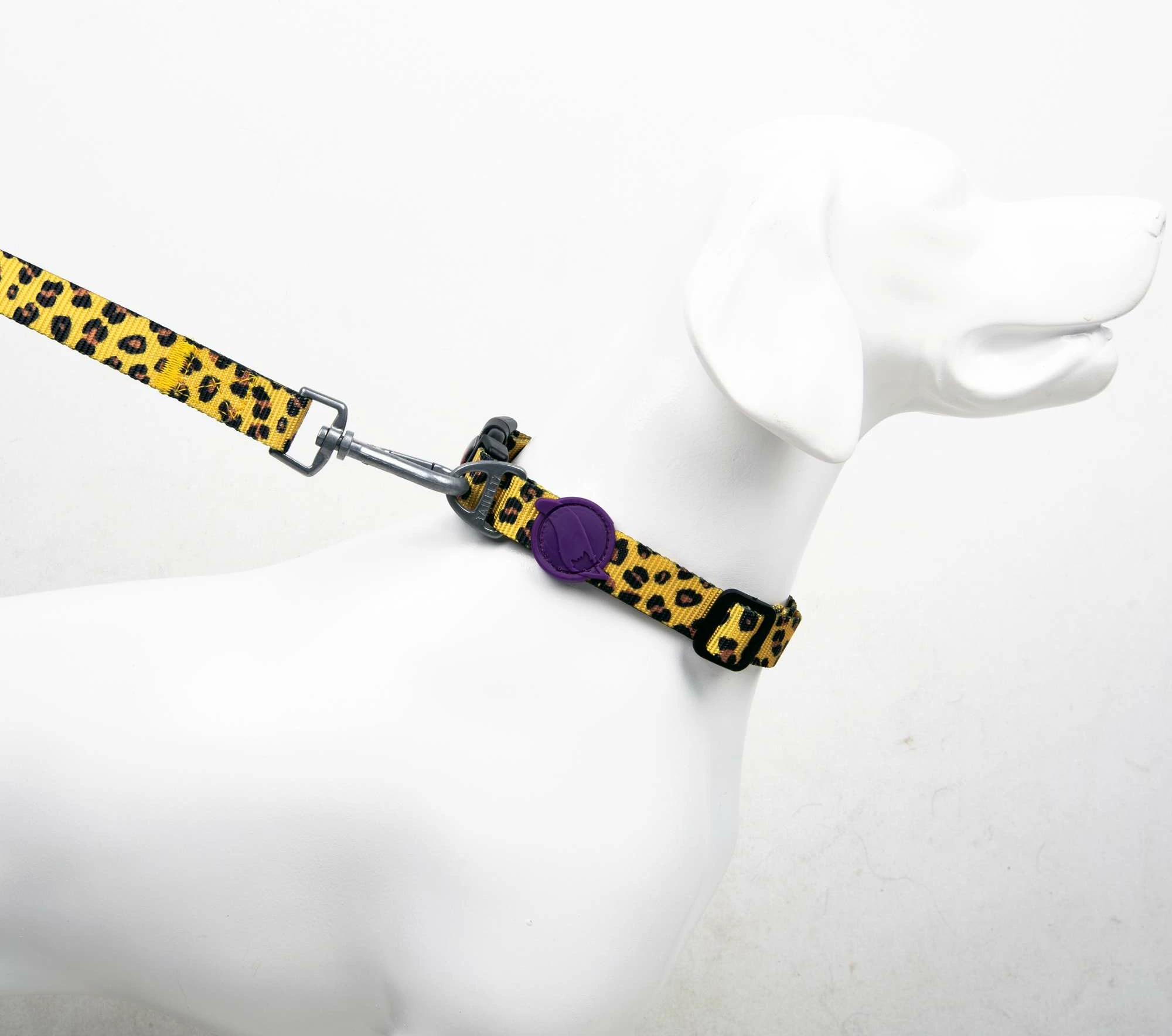 Litar për qen, Paws & Whiskers, leopard, mesatar
