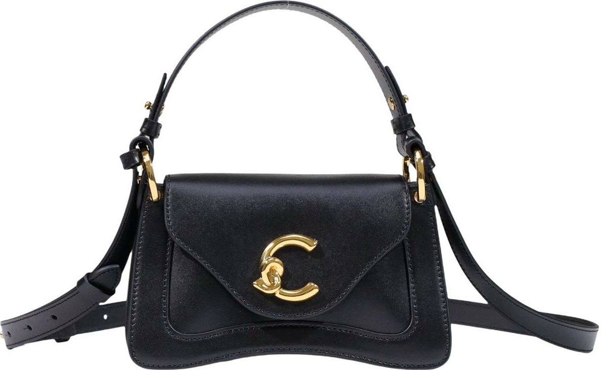 Çantë krahu për femra Coccinelle C-Me Calf E1 SSK 18 04 21, e zezë