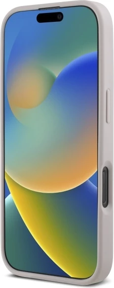 Mbështjellës, Guess 4G Small Classic MagSafe, iPhone 16 Pro 6.3", magnetik MagSafe, hardcase TPU/PC, rozë