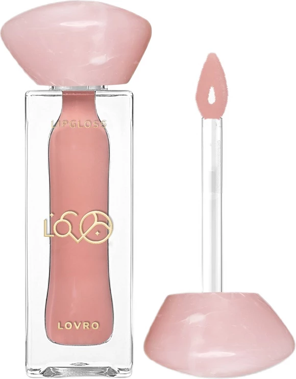 Lipgloss për femra LOVRO Bloomlight Optical Lip Enhancer 04 Nude Muse 5.5g