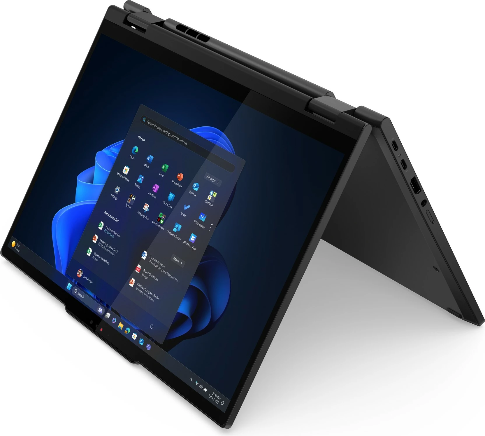 Kompjuter Lenovo ThinkPad T14s 2-in-1 G1, 16GB RAM, 512GB SSD, Windows 11 Pro, i zi