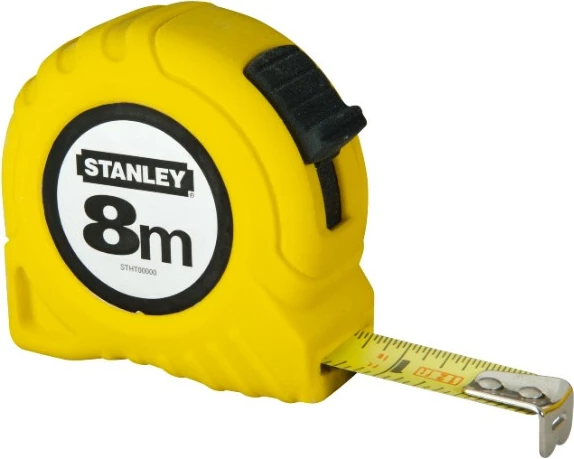 Metër shirit Stanley 30-457-1 8m 25mm, i verdhë