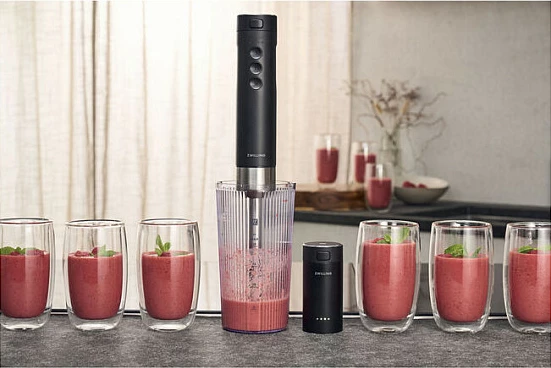 Blender dore kabllos Zwilling XTEND, 250 W, 3 shpejtësi, gotë 0.6L, i zi