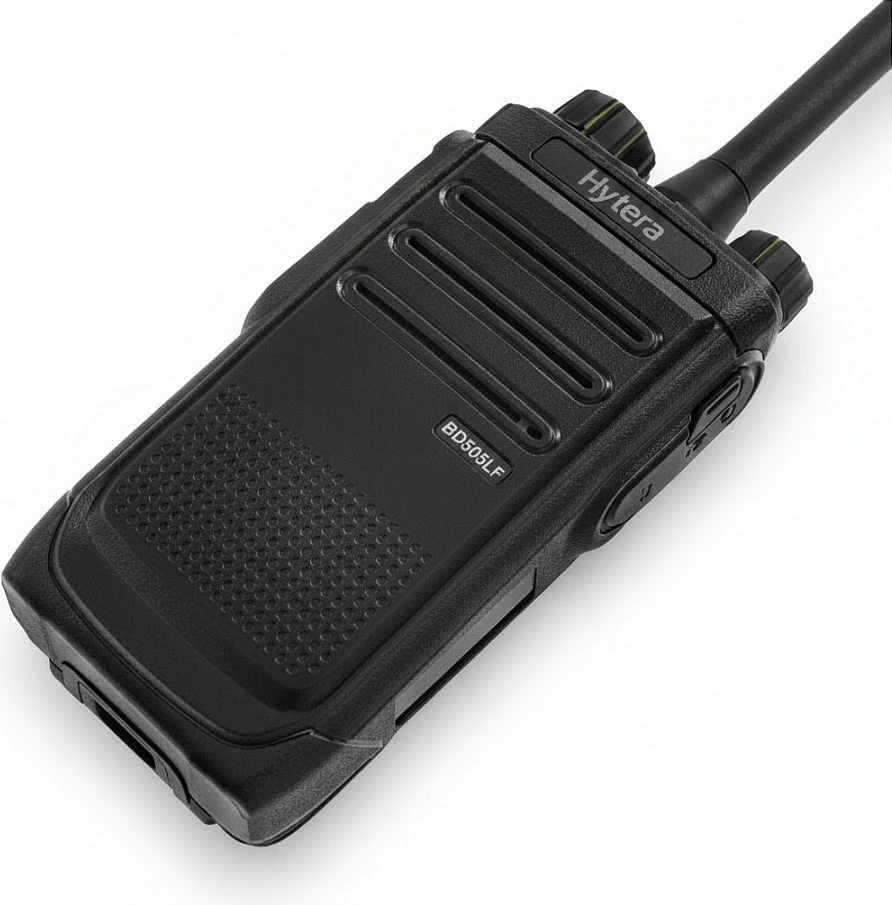 Radio dore HYTERA BD505LF, DMR PMR446 446MHz, bateri Li-Ion 1500mAh, e zezë