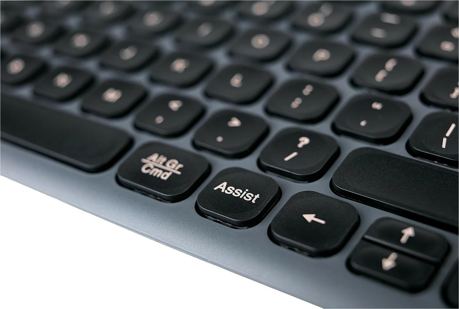 Tastierë Hama WK-500, multi-device, wireless, e zezë-gri