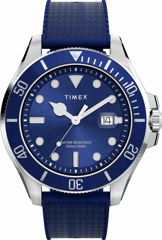 Orë dore për meshkuj Timex, e kaltër