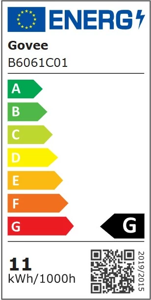 Panele drite LED smart Govee Glide Hexa, RGBIC, set 10 copë