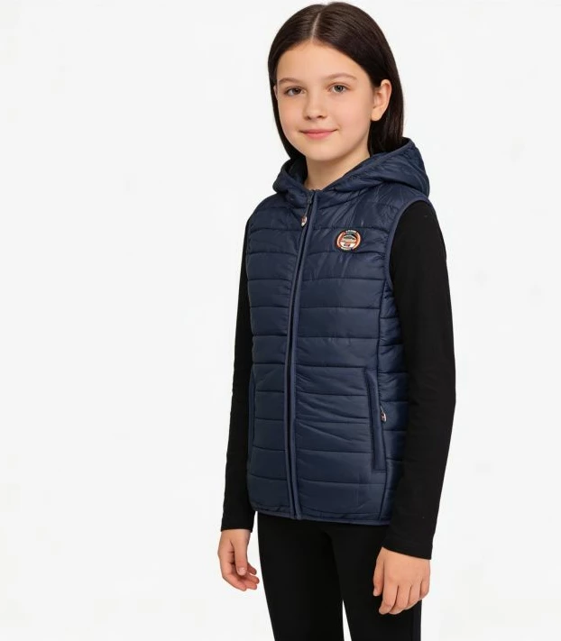 Jelek për fëmijë Geographical Norway, navy blue [Madhësia: 128]