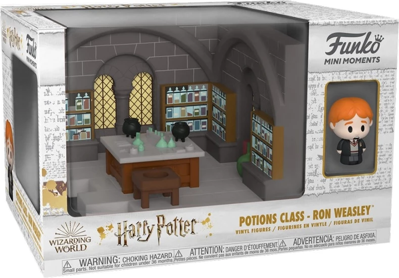 Figurinë koleksionuese Funko Mini Moments Harry Potter Anniversary Potions Class - Ron Weasley (mundësi Chase Neville Longbottom, random)