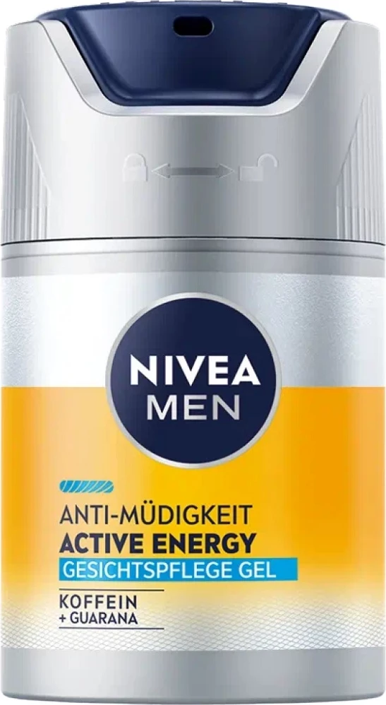 Krem-gel për fytyrë Nivea Men Active Energy për meshkuj, 50ml