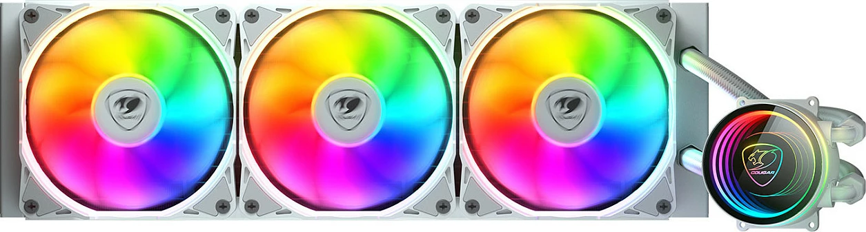 Ftohës uji CPU Cougar Poseidon Elite 360 ARGB, 3x120mm, i zi