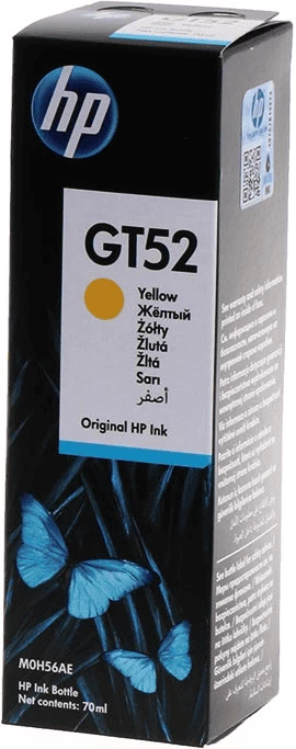 Bojë printeri, HP, GT52 M0H56AE, 70 ml, e verdhë