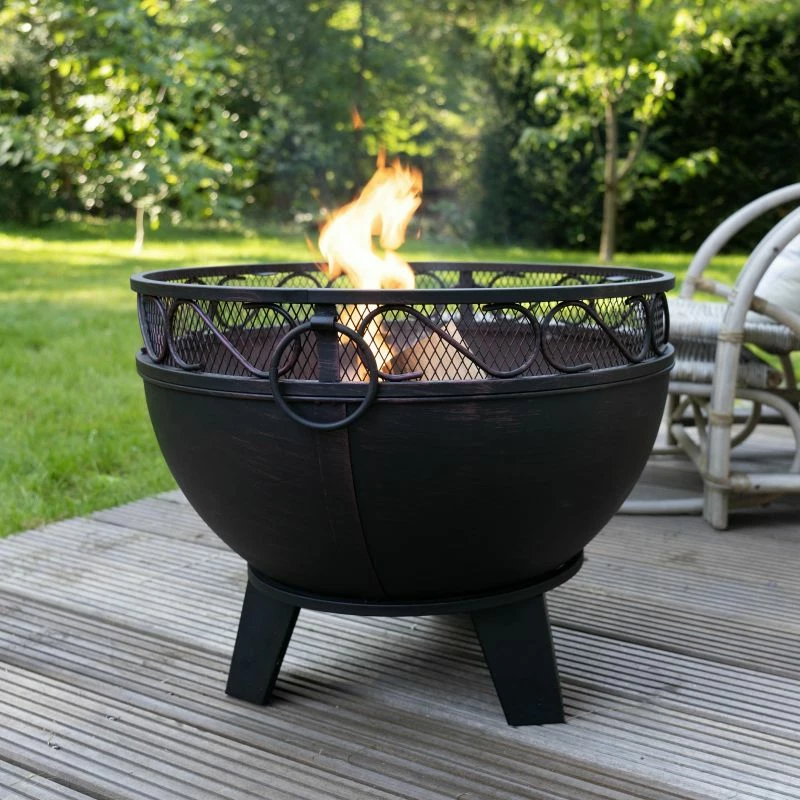 Enë zjarri për outdoor Heat, e zezë