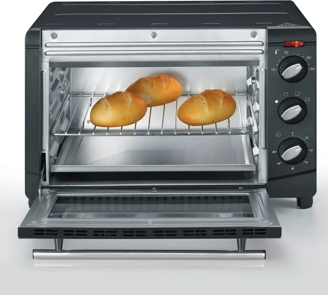 Mini furrë SEVERIN TO 2067, 20L, 1500W, e zezë